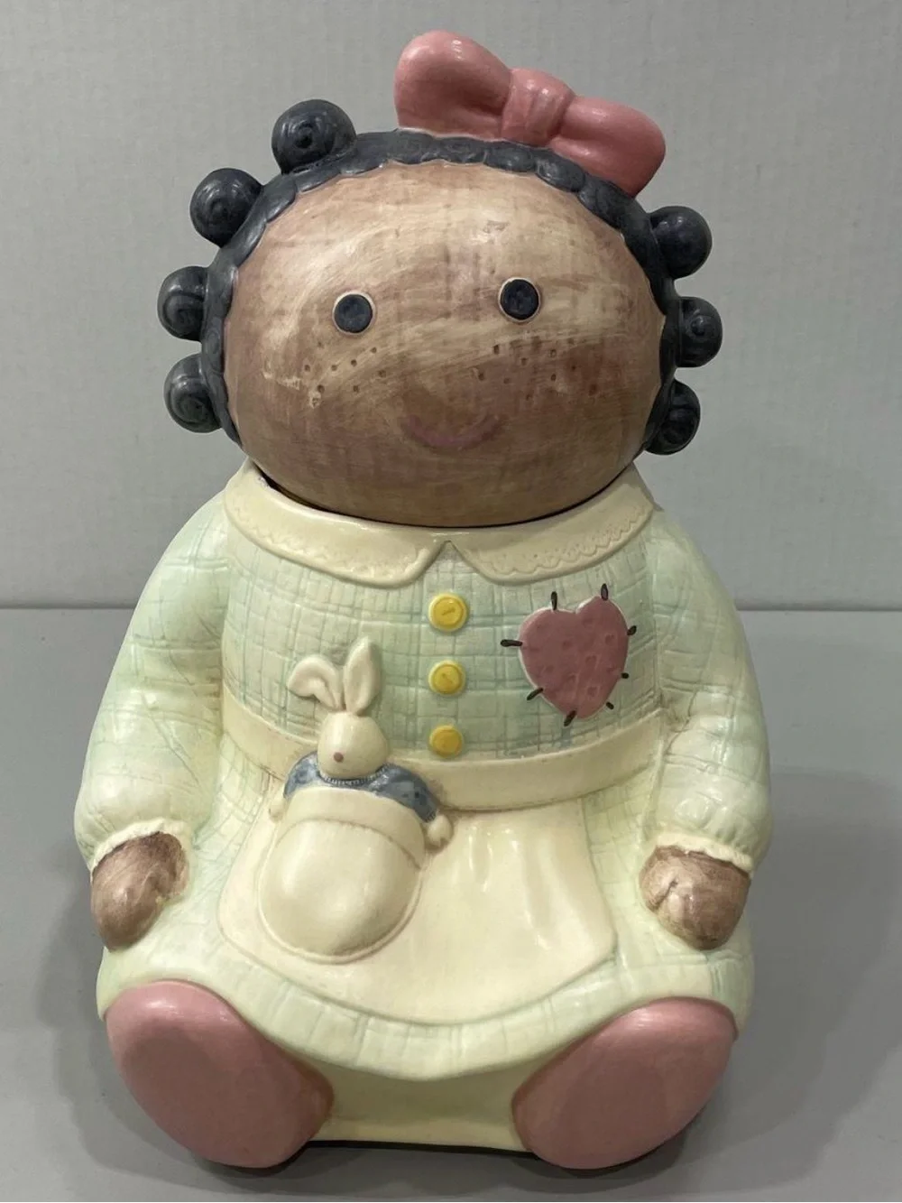 “Spice” Rag Doll Cookie Jar from Treasure Craft